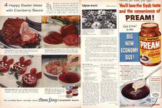 Better Homes & Gardens April 1957 Magazine Article: Page 148