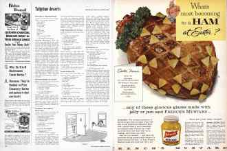 Better Homes & Gardens April 1957 Magazine Article: Page 150