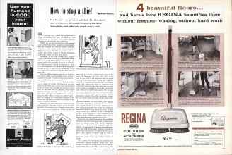 Better Homes & Gardens April 1957 Magazine Article: Page 158