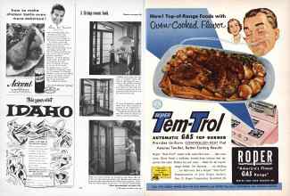 Better Homes & Gardens April 1957 Magazine Article: Page 174