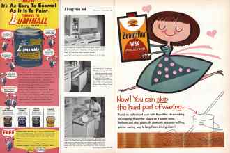Better Homes & Gardens April 1957 Magazine Article: Page 184