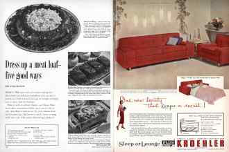 Better Homes & Gardens April 1957 Magazine Article: Page 190