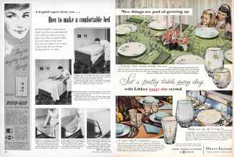 Better Homes & Gardens April 1957 Magazine Article: Page 194