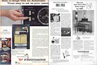 Better Homes & Gardens April 1957 Magazine Article: Page 202