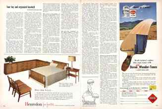 Better Homes & Gardens April 1957 Magazine Article: Page 256