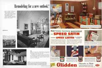 Better Homes & Gardens April 1957 Magazine Article: Page 330
