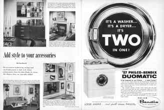 Better Homes & Gardens April 1957 Magazine Article: Page 340