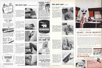 Better Homes & Gardens April 1957 Magazine Article: Page 348