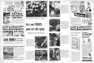 Better Homes & Gardens April 1957 Magazine Article: Page 374
