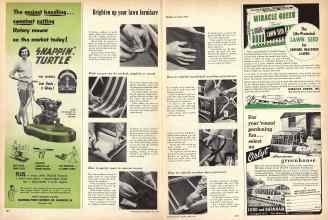 Better Homes & Gardens April 1957 Magazine Article: Page 382