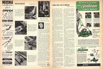 Better Homes & Gardens April 1957 Magazine Article: Page 386
