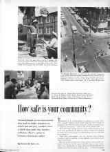 Better Homes & Gardens May 1957 Magazine Article: How safe is your community?
