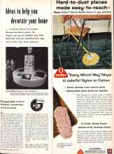 Better Homes & Gardens May 1957 Magazine Article: Ideas to help you decorate your home