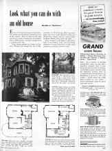 Better Homes & Gardens May 1957 Magazine Article: Look what you can do with an old house
