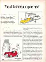 Better Homes & Gardens May 1957 Magazine Article: Why all the interest in sports cars?