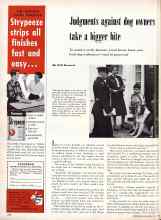 Better Homes & Gardens May 1957 Magazine Article: Judgments against dog owners take a bigger bite