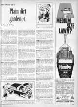Better Homes & Gardens May 1957 Magazine Article: The diary of a Plain dirt gardener