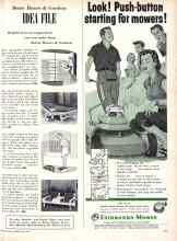 Better Homes & Gardens May 1957 Magazine Article: Better Homes & Gardens IDEA FILE