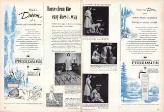Better Homes & Gardens May 1957 Magazine Article: House-clean the easy-does-it way