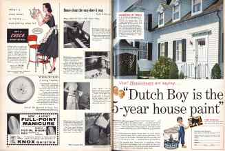 Better Homes & Gardens May 1957 Magazine Article: Page 222