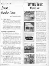 Better Homes & Gardens June 1957 Magazine Article: Latest Garden News