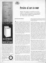 Better Homes & Gardens June 1957 Magazine Article: Preview of cars to come