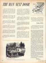 Better Homes & Gardens June 1957 Magazine Article: THE MAN NEXT DOOR