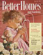 Better Homes & Gardens June 1957 Magazine Cover