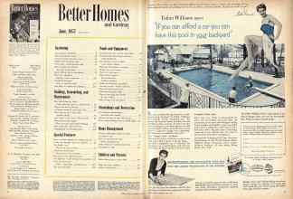 Better Homes & Gardens June 1957 Magazine Article: Page 4