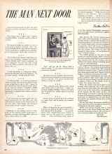 Better Homes & Gardens July 1957 Magazine Article: THE MAN NEXT DOOR