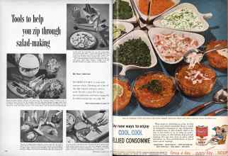 Better Homes & Gardens July 1957 Magazine Article: Page 74