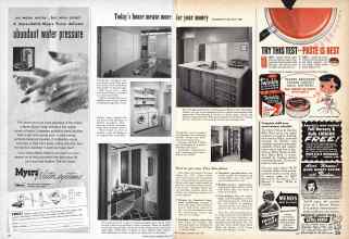 Better Homes & Gardens July 1957 Magazine Article: Page 134