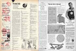 Better Homes & Gardens July 1957 Magazine Article: Page 136