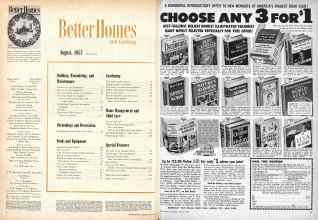Better Homes & Gardens August 1957 Magazine Article: Page 4