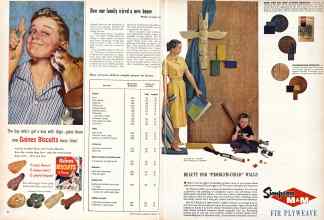 Better Homes & Gardens August 1957 Magazine Article: Page 34
