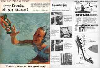 Better Homes & Gardens August 1957 Magazine Article: Page 40