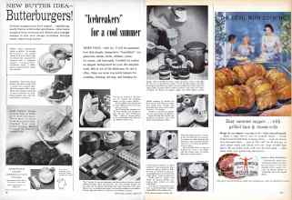 Better Homes & Gardens August 1957 Magazine Article: 
