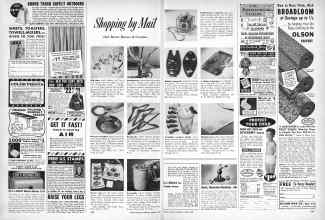 Better Homes & Gardens August 1957 Magazine Article: Shopping by Mail with Better Homes & Gardens