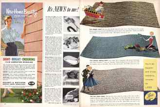 Better Homes & Gardens September 1957 Magazine Article: Page 40