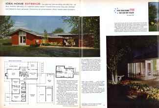 Better Homes & Gardens September 1957 Magazine Article: Page 50