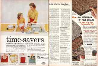 Better Homes & Gardens September 1957 Magazine Article: Page 114