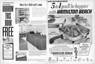 Better Homes & Gardens September 1957 Magazine Article: Page 126