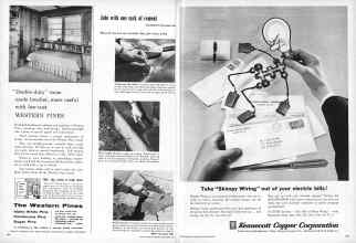 Better Homes & Gardens September 1957 Magazine Article: Page 164