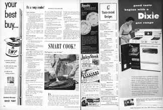 Better Homes & Gardens September 1957 Magazine Article: Page 168