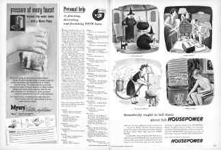 Better Homes & Gardens September 1957 Magazine Article: Page 174