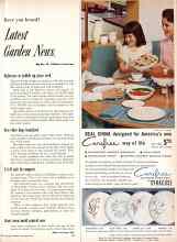 Better Homes & Gardens October 1957 Magazine Article: Latest Garden News