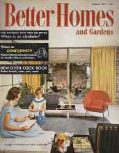 Better Homes & Gardens October 1957 Magazine Cover