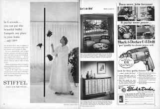 Better Homes & Gardens October 1957 Magazine Article: Page 16