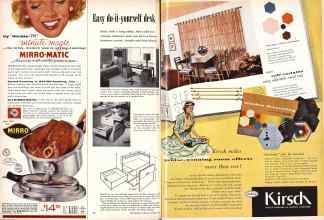 Better Homes & Gardens October 1957 Magazine Article: Page 34