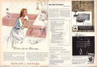 Better Homes & Gardens October 1957 Magazine Article: Page 42